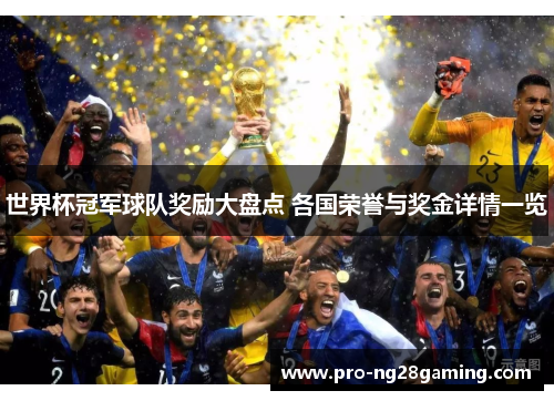 世界杯冠军球队奖励大盘点 各国荣誉与奖金详情一览