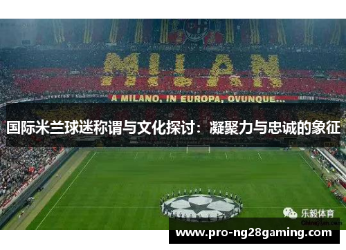 国际米兰球迷称谓与文化探讨:凝聚力与忠诚的象征 国际米兰球迷称谓与文化探讨:凝聚力与忠诚的象征